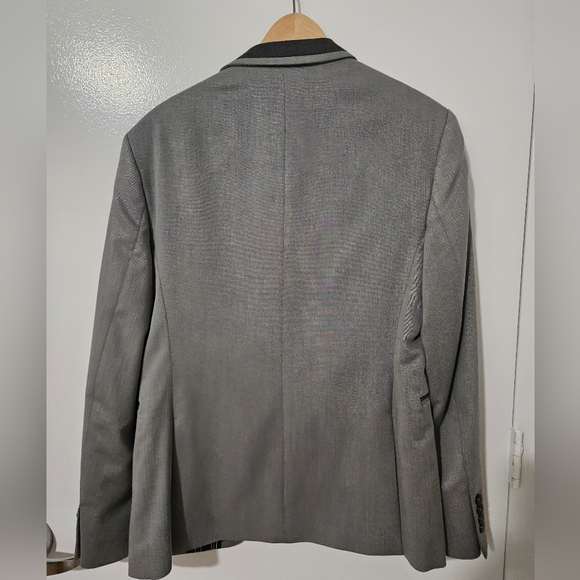 Zara two toned light gray blazer - Picture 2 of 3